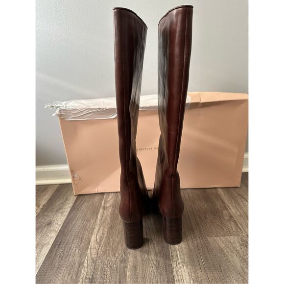 Loeffler Randall Goldy Knee-High Leather Boots Size 11 $695 - Picture 6 of 11